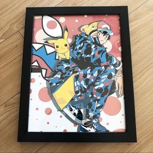 POKEMON BAPE ART PRINT